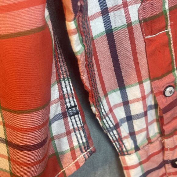 G-STAR RAW Men Rodger Check Casual Shirt Size Large - Picture 8 of 10